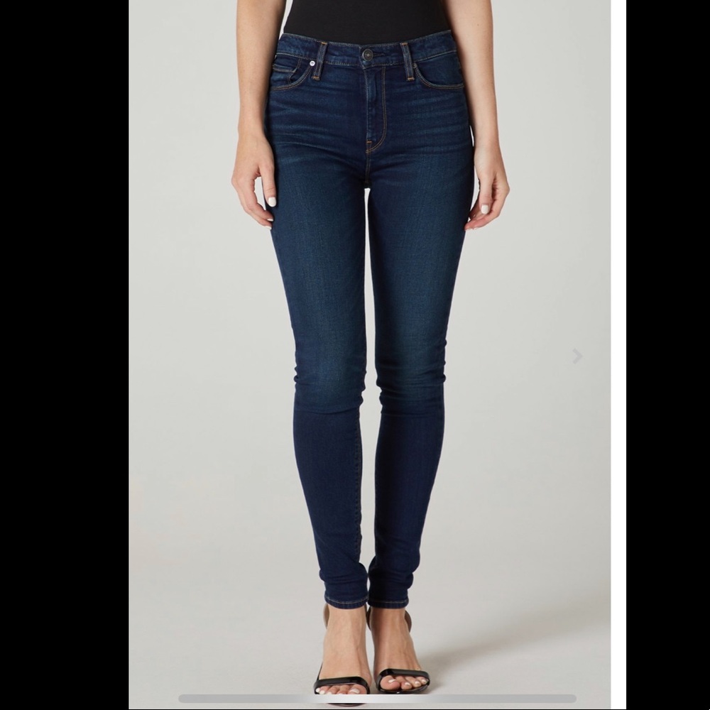 Hudson Barbara High Rise Skinny Jeans